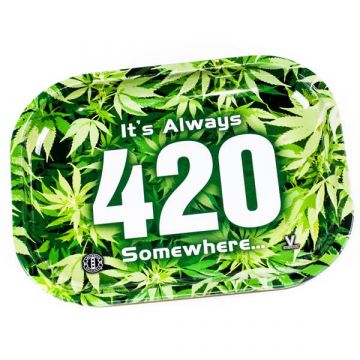 V Syndicate 420 Metal Rolling Tray | Small