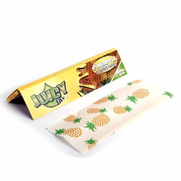 Juicy Jay's Pineapple King Size Rolling Papers - Box of 24 Packs