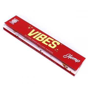 VIBES King Size Slim Hemp Rolling Papers 33