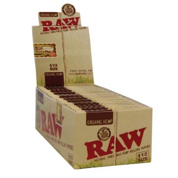 RAW Organic Hemp 1½ Rolling Papers | Box