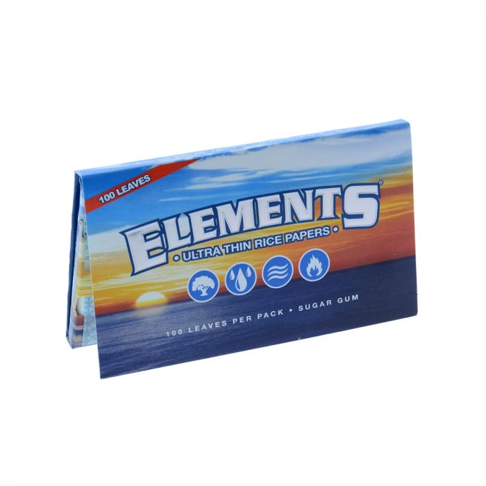 Elements Single Wide Double Window Rolling Papers | Single Pack main product photo