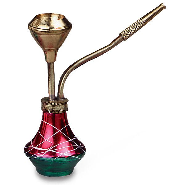 Metal Water Pipe 10cm green red main product photo