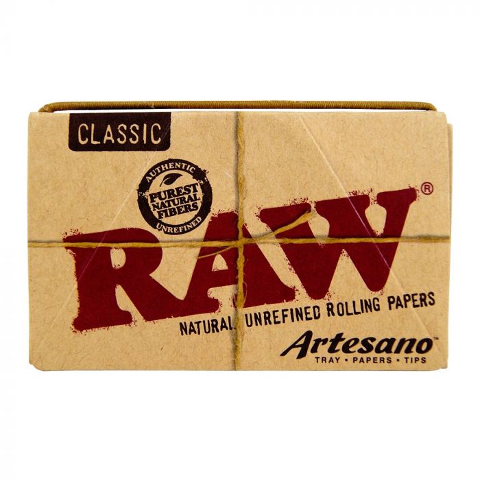 RAW Artesano 1¼ Papers with Tray and Filter Tips | Single Pack main product photo