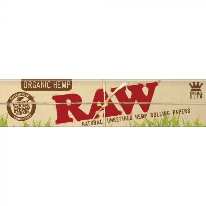 RAW Organic Hemp King Size Slim Rolling Papers | Single Pack main product photo