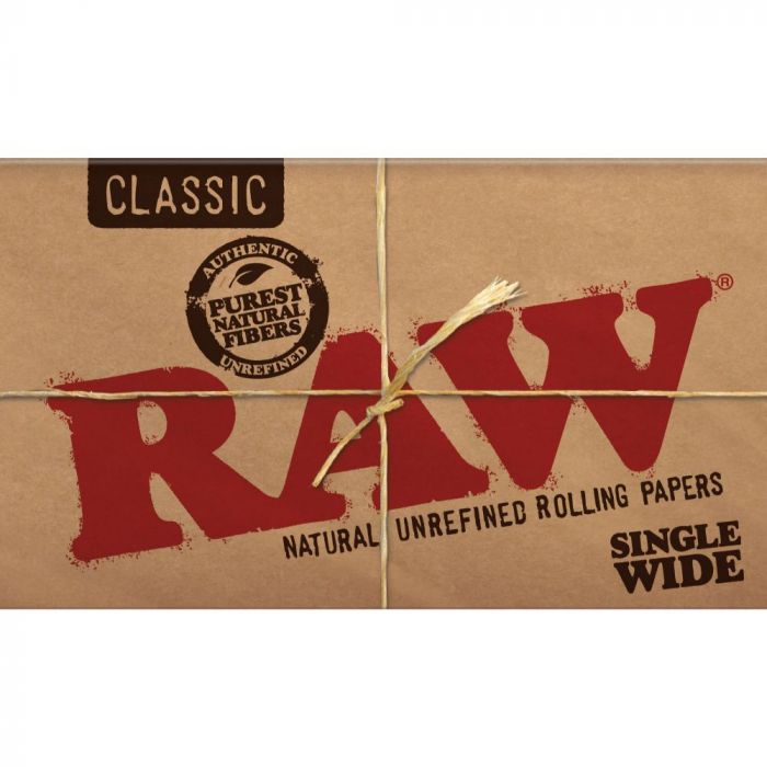 RAW Single Wide Double Window Rolling Papers main product photo