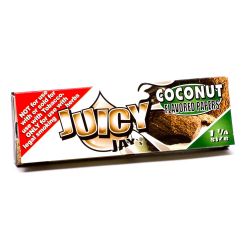Juicy Jay's Coconut Regular Size Rolling Papers - Box of 24 Packs 