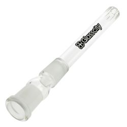 Glasscity Vortex Diffuser Downstem | Clear | 18.8mm - Front View 