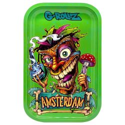 G-Rollz Tiki Amsterdam Rolling Tray | Medium