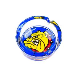 The Bulldog Embossed Metal Ashtray