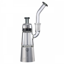 XVAPE Vista Mini 2 Electronic Dab Rig | Silver | Side View 